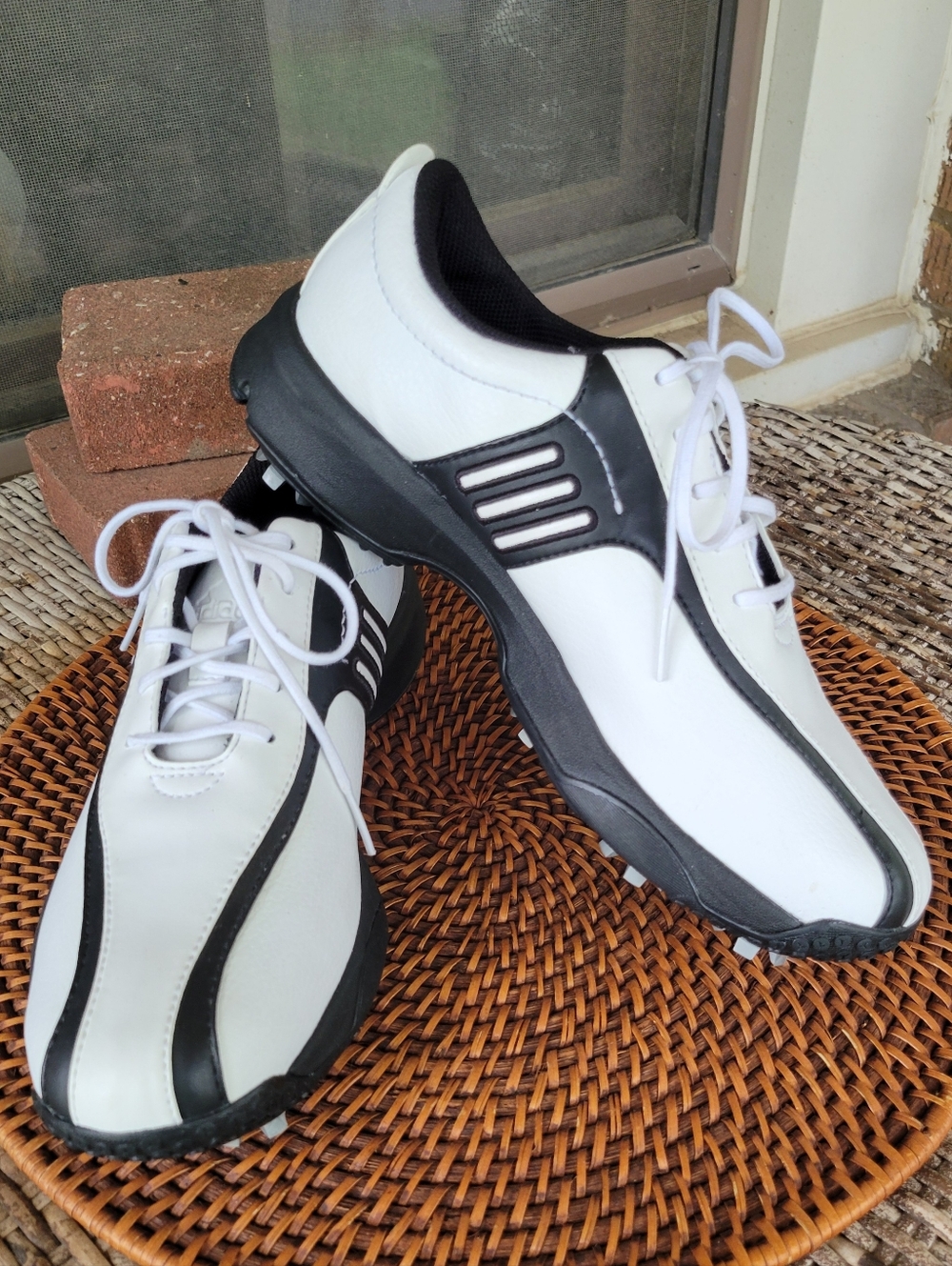 Adidas Women’s Golf Shoes SIZE 7 Never Worn Black & White